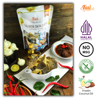 Gambar KUI Salmon Skin Chips No MSG | Keripuk Kulit Ikan Salmon Premium Tanpa Tepung | MPASI Bayi dan Anak | Rendang dari Kui Official Shop Kab. Bekasi 3 Tokopedia
