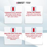 Gambar Kulkas Multi Door MODENA RF 4311 MADS Kapasitas 431 Liter Dual Inverter dari Yamada Best Kota Administrasi Jakarta Pusat 3 Tokopedia