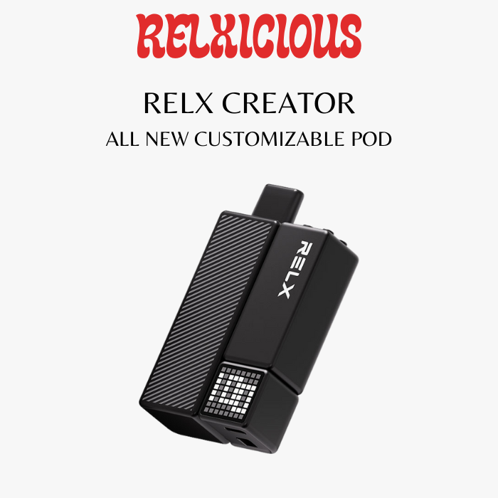 Jual RELX Creator Disposable Pod 22000 puffs (Paket Liquid dan Battery  tersedia) - Alternatif Volt Bar dan Relx Pod Pro 2 Infinity - Strawberry  Grapple 22K - Kota Administrasi Jakarta Selatan - Relicious | Tokopedia