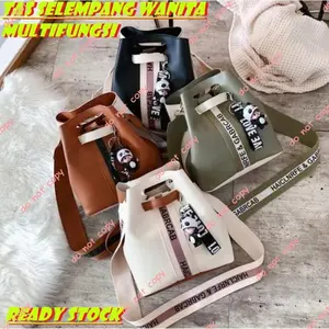 Tas Wanita Waistbag Tas Sling Bag Wanita Multifungsi #13