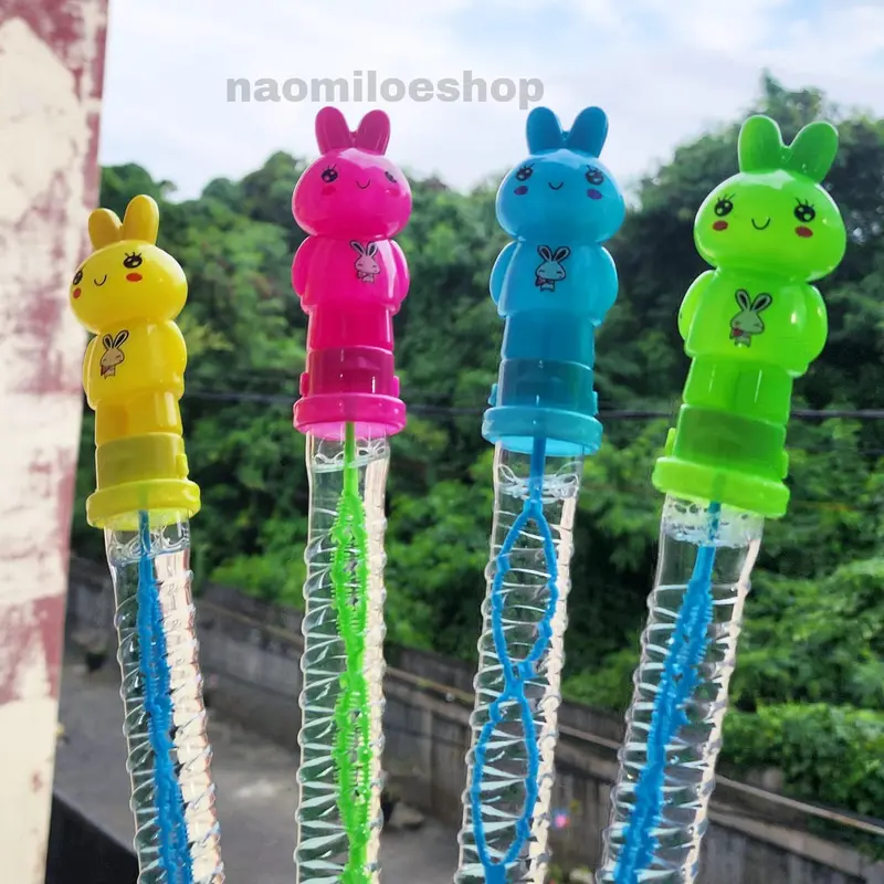 BUBBLE GUN STICK MAINAN ANAK GELEMBUNG SABUN 8