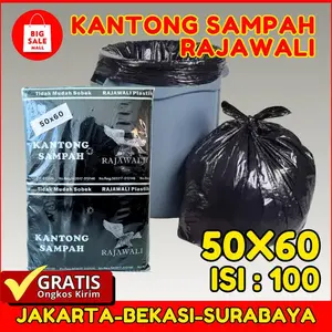 Ada Kantong Sampah 50x60cm isi 100 pcs Trash bag Tebal Plastik Packing