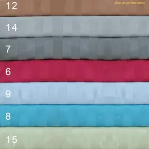 Quilt cover Only / Duvet cover Garis Mikrotensel warna warni salur 280x230