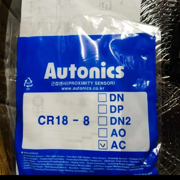 Autonics Proximity Sensor CR18-8AC