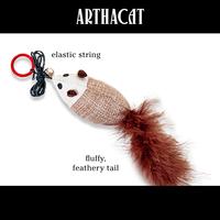 Gambar Finger Teaser - Mainan Kucing Boneka Goni dengan Lonceng - TAMA dari Arthacat Indonesia Kota Tangerang 2 Tokopedia