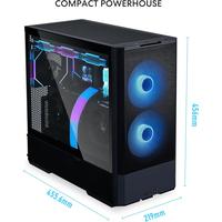 Gambar CASING LIAN LI LANCOOL 207 RGB - Mid Tower ATX Case Tempered Glass (Free 2x ARGB Fan) dari Techno Computer Bali Kota Denpasar 5 Tokopedia