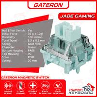 Gambar Gateron - Magnetic - Jade Gaming - 36g - Linear - Lube - Magnetic Switch - Mechanical Keyboard dari Rumah-Keyboard Kota Administrasi Jakarta Barat 5 Tokopedia
