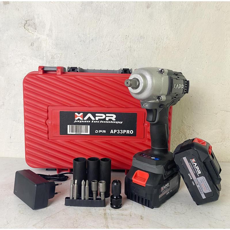 IMPACT WRENCH JUMBO APR AP33 PRO 1800NM IMPEK KUAT MOBIL MOTOR MESIN TRUCK XAPR 1