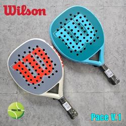 Wilson Pace V1 – Raquette De Padel – Bleue – Taille 2 EU – Unisexe – Pour Joueurs De Loisir, Plage Ou Club