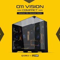 Gambar CASING LIAN LI O11 VISION Compact - Tower ATX Case Collaboration with PCMR 3 Side Tempered Glass dari Techno Computer Bali Kota Denpasar 3 Tokopedia
