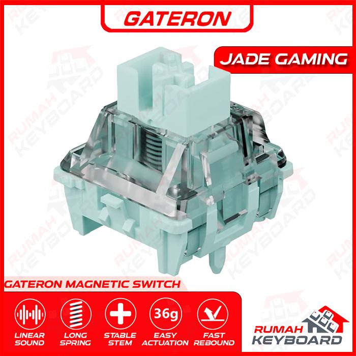 Gambar Gateron - Magnetic - Jade Gaming - 36g - Linear - Lube - Magnetic Switch - Mechanical Keyboard dari Rumah-Keyboard Kota Administrasi Jakarta Barat Tokopedia