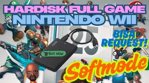 HDD Nintendo Wii Hardisk External Full Game