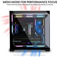 Gambar CASING LIAN LI O11 VISION Compact - Tower ATX Case Collaboration with PCMR 3 Side Tempered Glass dari Techno Computer Bali Kota Denpasar 5 Tokopedia