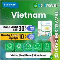 Gambar Travel Simcard OTI TRAVEL Vietnam Limit Total Regular | Sim Card Hanoi - 5-Hari, 3GB dari OTi TRAVEL Kota Medan 1 Tokopedia