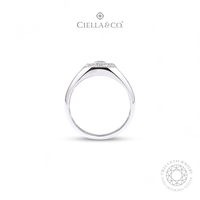 Gambar Ciella & Co - Epitome Men’s Ring Cincin Moissanite Pria Perhiasan Silver 925 Lapis Emas 18K - 7 dari Ciella and co Kab. Tangerang 2 Tokopedia