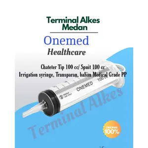 Spuit Chateter 100cc Onemed /Feeding Syringe 100cc Catheter Tip Onemed