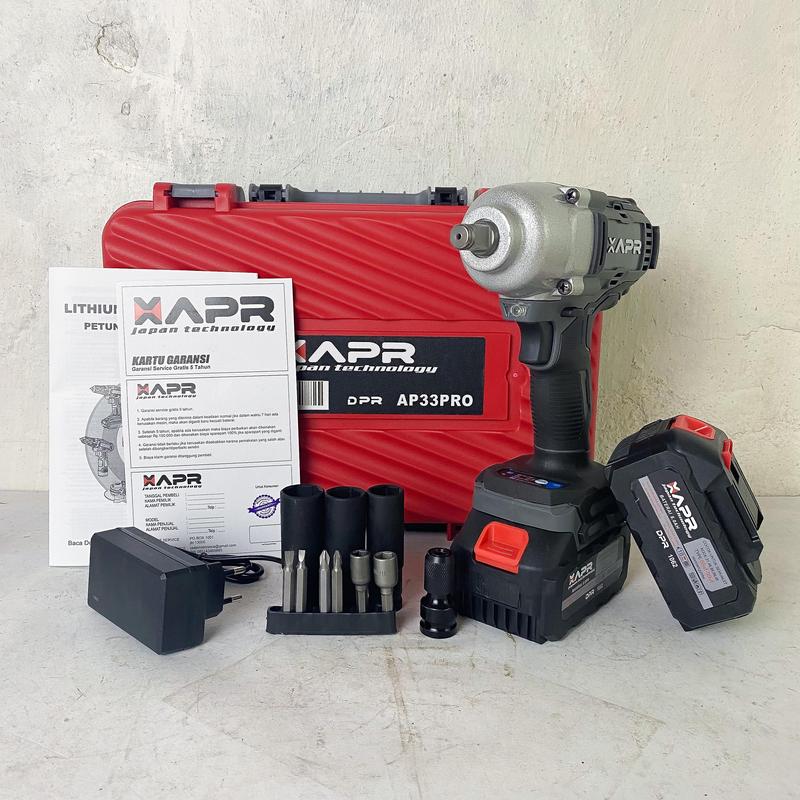 IMPACT WRENCH JUMBO APR AP33 PRO 1800NM IMPEK KUAT MOBIL MOTOR MESIN TRUCK XAPR 2