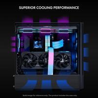 Gambar CASING LIAN LI LANCOOL 207 RGB - Mid Tower ATX Case Tempered Glass (Free 2x ARGB Fan) dari Techno Computer Bali Kota Denpasar 4 Tokopedia