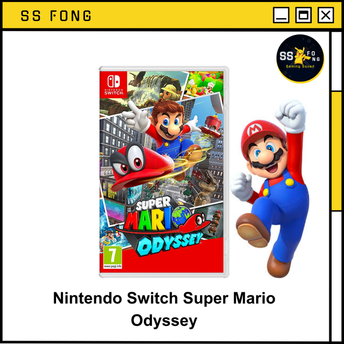 Gambar Switch Super Mario Odyssey dari SS FONG GAMESTORE Kota Administrasi Jakarta Utara Tokopedia
