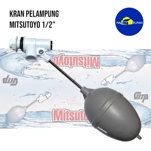 Kran Air Pelampung Otomatis Tandon - MITSUTOYO 1/2"