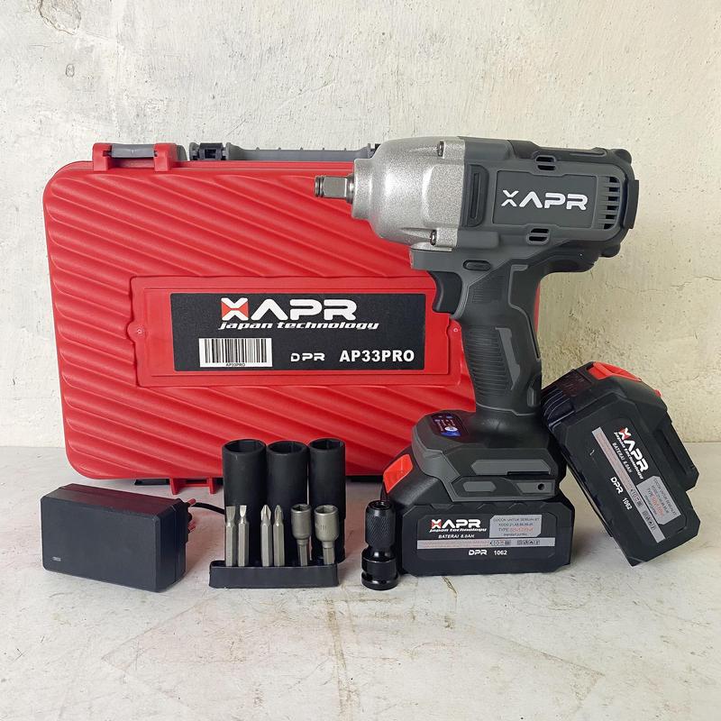 IMPACT WRENCH JUMBO APR AP33 PRO 1800NM IMPEK KUAT MOBIL MOTOR MESIN TRUCK XAPR 3