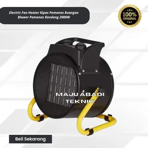 Electric Fan Heater Kipas Pemanas Ruangan Blower Pemanas Kandang 2000W