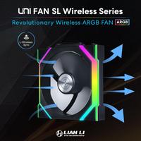 Gambar FAN CASING LIAN LI UNI FAN SL 120 Wireless - 120mm Triple Pack ARGB Fan - Hitam dari Techno Computer Bali Kota Denpasar 3 Tokopedia