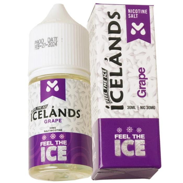 Jual Icelands Grape Salt Nic 30ML 30MG by Move Juice