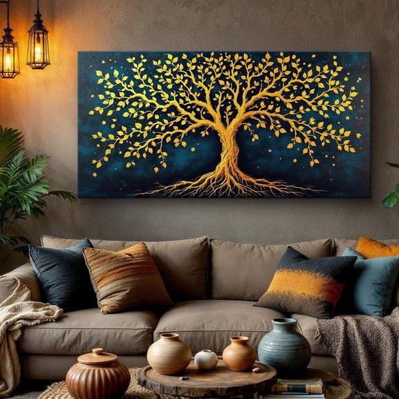 Jual lukisan bunga aesthetic design tekstur timbul original handmade ...