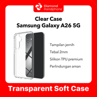 Gambar Case Samsung A26 5G Soft Clear Casing Transparent Bening Anti Kuning Airbag TPU Silikon dari Diamond Handphone Bali Kota Denpasar 1 Tokopedia