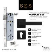 Gambar SES Gagang Pintu Handle SR 04 BM Sus 304 Pisah, Paket - HANYA HANDLE dari SES Official Store Kota Administrasi Jakarta Utara 1 Tokopedia