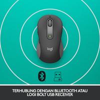Gambar Logitech Signature M650 L Mouse Wireless Bluetooth Silent Full Size dari Starcomp Semarang Kota Semarang 5 Tokopedia