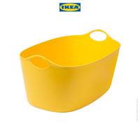 Gambar IKEA TORKIS Keranjang Cucian / Pakaian Kotor Fleksibel 35L Plastik Gagang - Kuning dari IKEA Indonesia Kota Administrasi Jakarta Timur 4 Tokopedia