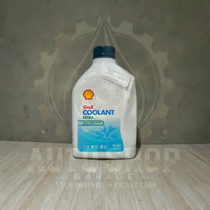 Shell Coolant Extra Motor 0.65 Liter Hijau - Air Radiator Original