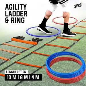 SVRG Premium Agility Ladder 4M 6M & 10M - Speed Ladder