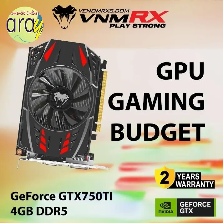 VenomRX GeForce GTX 750 Ti 4GB GDDR5