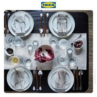 Gambar IKEA VARARV Taplak Meja Panjang Minimalis Abu Tua 35x150cm Katun dari IKEA Indonesia Kota Administrasi Jakarta Timur 5 Tokopedia