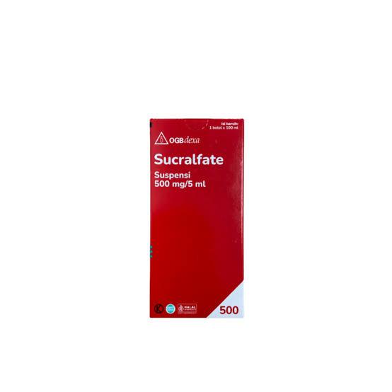 SUCRALFATE 500 MG/5ML PROMED BOTOL 100ML SUSPENSI