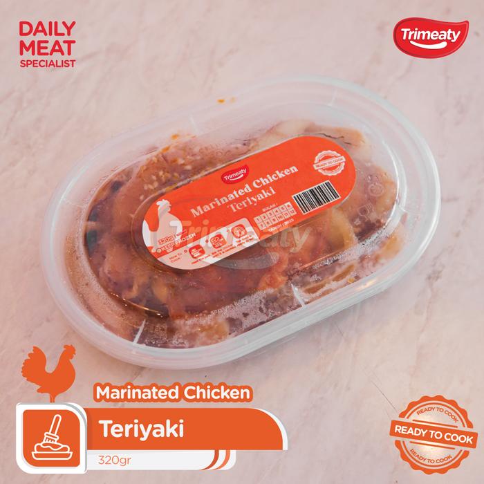 Gambar Teriyaki Marinated Chicken / Slice Ayam Marinasi Teriyaki - 320gr dari Trimeaty Meatshop Kab. Tangerang Tokopedia