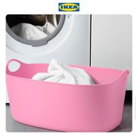 Gambar IKEA TORKIS Keranjang Cucian / Pakaian Kotor Fleksibel 35L Plastik Gagang - Kuning dari IKEA Indonesia Kota Administrasi Jakarta Timur 5 Tokopedia