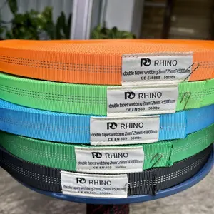 Webing tubular impor double tape webbing kuat dan safety not beal