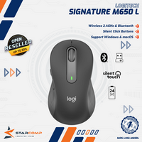 Gambar Logitech Signature M650 L Mouse Wireless Bluetooth Silent Full Size dari Starcomp Semarang Kota Semarang 1 Tokopedia