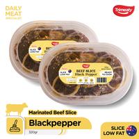 Gambar Beef Slice Blackpepper (Low Fat) / Slice Low Fat Marinasi - 320gr dari Trimeaty Meatshop Kab. Tangerang 2 Tokopedia