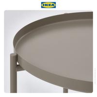 Gambar IKEA GLADOM Meja Baki Multifungsi Abu-Abu/Krem Bahan Baja 45x53 cm Furniture dari IKEA Indonesia Kota Administrasi Jakarta Timur 3 Tokopedia