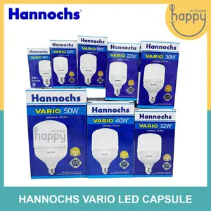 Hannochs Vario Lampu Kapsul Bohlam LED Capsule Vario 6 12 18 22 30 32 40 45 50 70 Watt 6500K Cahaya Putih