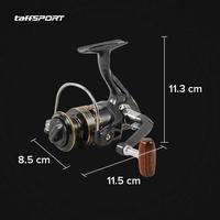 Gambar Reel Pancing TaffSPORT Spinning Fishing 5.2:1 BB 13 - BK2000 dari Taffware Official Store Kota Administrasi Jakarta Barat 5 Tokopedia