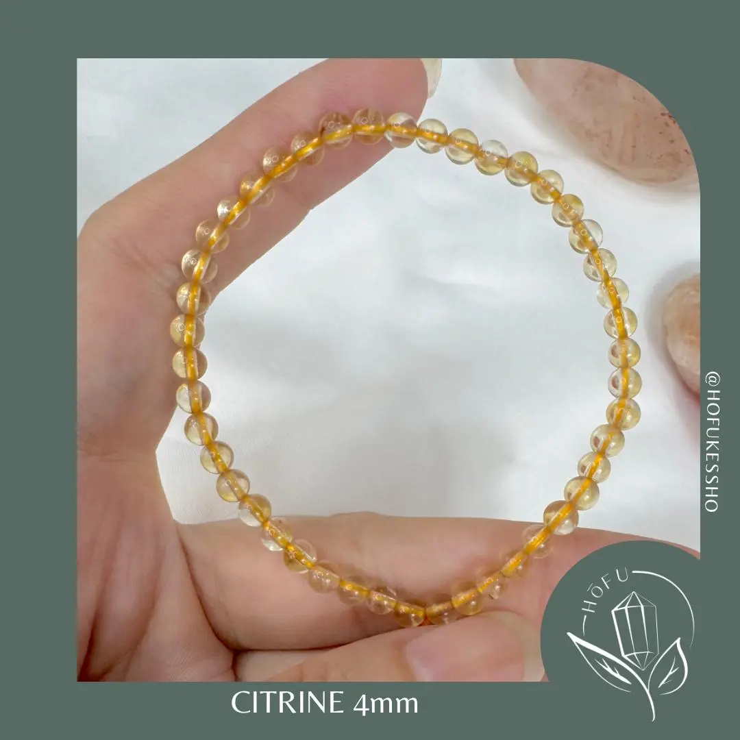 Citrine Natural Crystal Bracelet