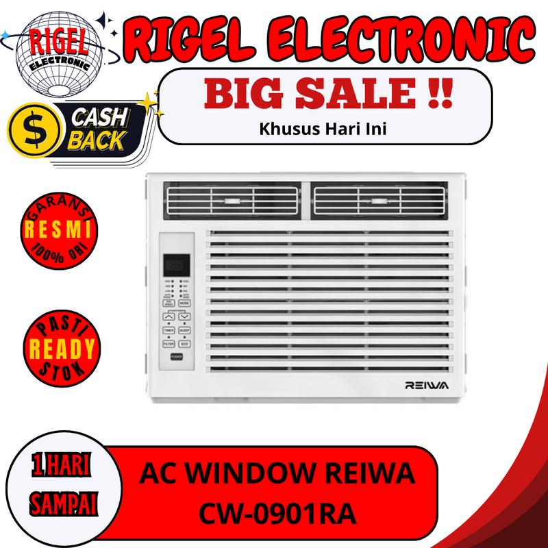 AC WINDOW REIWA CW-0901RA 1 PK LOW WATT CW0901RA 1