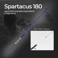 Gambar TaffSPORT Spartacus 180 Joran Pancing Carbon Fiber 2 Seg 1.8M Blue dari Taffware Official Store Kota Administrasi Jakarta Barat 2 Tokopedia