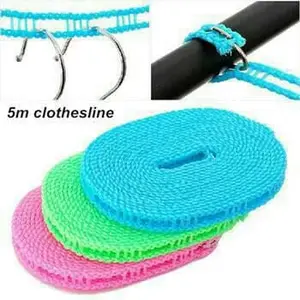 TALI JEMURAN 3 DAN 5 METER TALI JEMUR PAKAIAN BAJU TALI TAMBANG JEMUR BAJU CLOTHES LINE